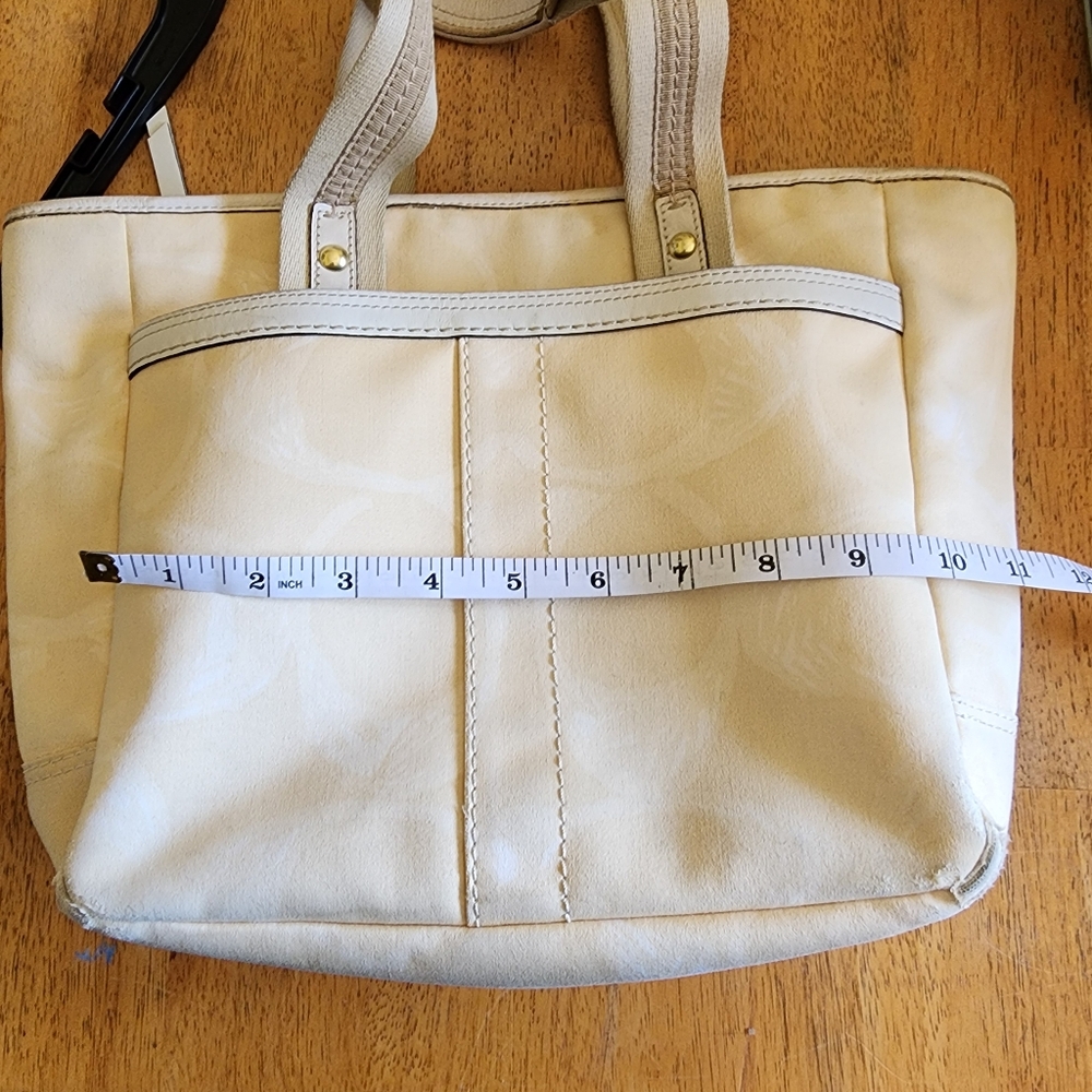 Coach Scribble Signature Cloth Bag - Picture 7 of 13